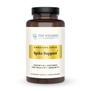 The Wellness Company Spike Support - Detox, Immune Health, Blood Flow, Anti-Clotting - Nattokinase, Dandelion Root, et Sativa Noir 60ct (1 mois d'approvisionnement)