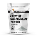 Het is gewoon! - Creatine Monohydraat poeder, Pure Creatine Powder, Made in USA, 3rd Party Lab getest, 5g per portie, scoop inbegrepen, Geen Fillers, Geen toegevoegde smaak (Unflavored, 500g / 100 Servers)