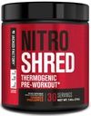 Jacked Factory NITROSURGE Shred Pre Workout Supplement - Energy Booster, Instant Strength Gains, Sharp Focus, krachtige pompen - Nitric Oxide Booster & PreWorkout Powder - 30Sv, Orange Ananas