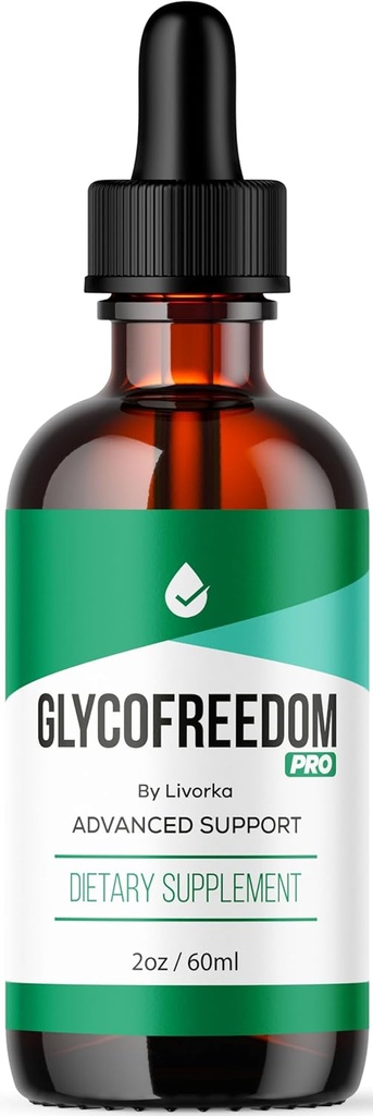 LIVORKA GlycoFreedom Drops Natural Support - GlycoFreedom Drops, Glyco Freedom, Glyco Freedom - 100% Natural, 2oz, 60ml, 1 maand aanbod.