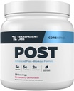 Transparante Labs Post - Post-workout Herstel Muscle Builder met L-Glutamine, Beta-Alanine en BetaPure Betaine Anhydraat voor spierherstel en spieropbouw - 30 porties, aardbei Lemonade
