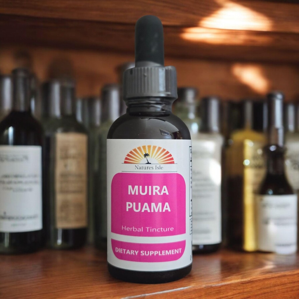 Muira Puama Bark Tinctuur (Alcohol Free) - 1 fl oz
