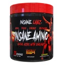 Insane Labz Insane Amino Hellboy Edition, BCAA met Energy Focus Muscle Recovery, Intra Workout Powder, 2 1 1 Branched Chain Amino Acid Powder, 30 Srvgs, Limonade