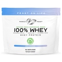 Muscle Feast 100% Grass Fed Wei Proteïne Poeder, Alle Natuurlijke Hormone Gratis Paure Verhoogd Wei Proteïne Poeder voor Vrouwen & Mannen- Wei Concentraat, Isolaat & Gehydrolyseerde Proteïne Poeder Blend- Unflavored, 2lb