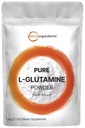 L Glutamine en poudre Gut Health, 1Kg, 100% pur, forme libre - Non aromatisé- Vegan Friendly, Pas de remplissage, Pas d'additifs, soutient la récupération musculaire, après l'entraînement