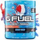 G Carburant Cône de Neige Energy Drink Powder, Pré-entraînement Caféine Mix pour le jeu, Sucre sans accent Amino, Vitamine + Antioxydants, 9.9oz (Cône de Neige, 40 portions)