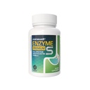 NANOWELL Enzyme Premium S - Digestive Health Multi-Enzyme Supplement met 10 enzymen, inclusief bromelaïne en papaïne - 60 capsules, 60 dagen levering
