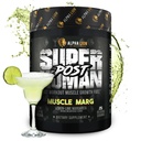 Alpha Lion Superhuman Post Workout Powder, Muscle Builder Drink, Creatine Monohydraat + Meer voor Lean Muscle Growth, Strength & Volume, Supplement voor vrouwen en mannen (25 Serves, Muscle Marg)