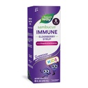 Nature's Way Sambucus Elderberry Immune Sirop pour enfants 2 ans et plus, avec Echinacea & Propolis, Immune Support Sirop*, Végétarien, Berry Flavored, 8 Fl Oz