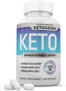 Ketogenix Keto Pillen 1275MG Nieuwe en verbeterde formule bevat Apple Cider Vinegar Extra Virgin Olive Oil Powder Green Tea Leaf 60 Capsules