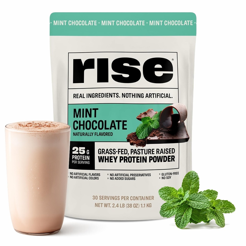 Rise Grass-Fed Wei Proteïne Poeder - Mint Chocolate 