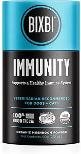 BIXBI hond vitamines supplementen Immune Support Dagelijkse Cat Supplement, Poeder Supplement, 2 Maand Levering US