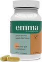 Emma Gut Health - Gas- en opblaashulp, constipatie, Leaky Gut Repair - Gut Cleanse & Restore Digestie - Regulate Bowel Movement. Probiotica en Laxatieve Alternatieve, 60 capsules