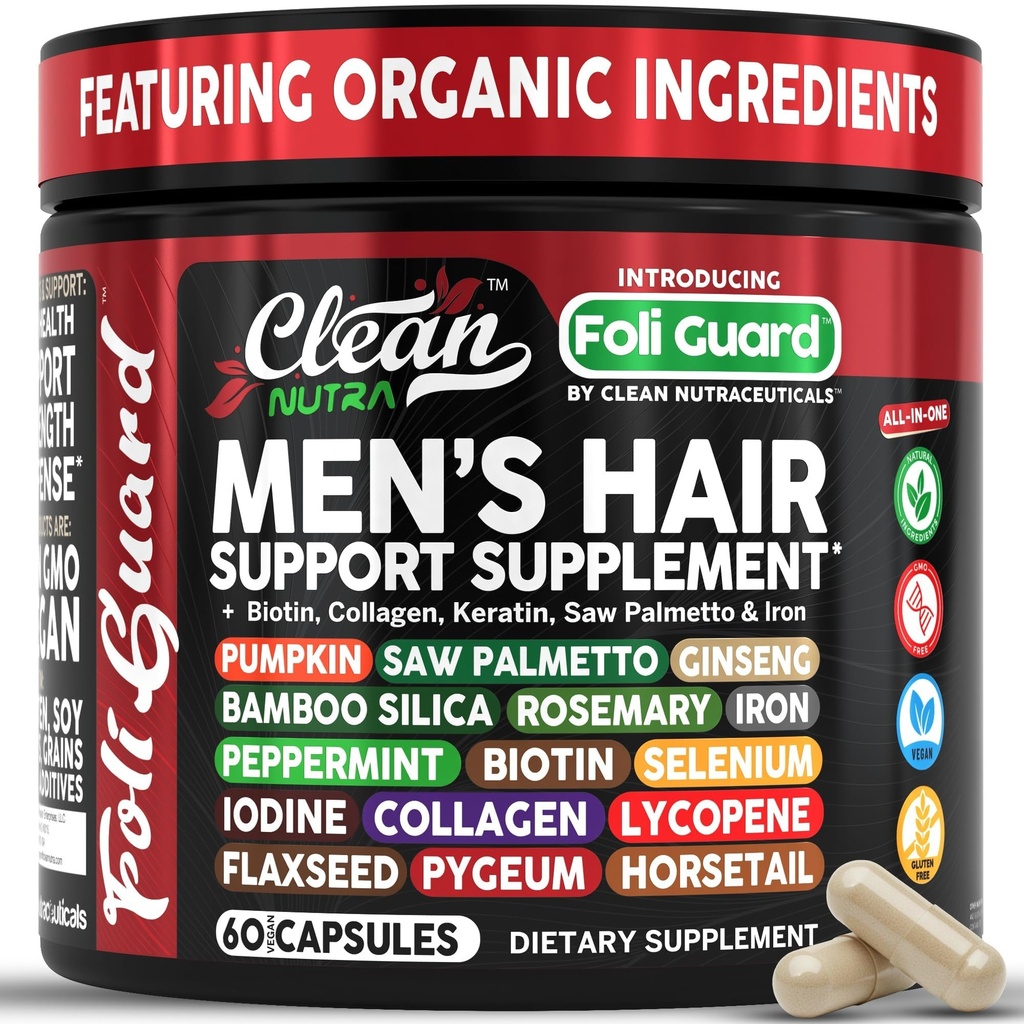 Hair Growth Supplement voor mannen 
