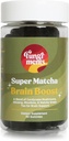 Fungiments Super Matcha - Cordyceps Champignons, Poudre de Thé Vert, Ginseng, Rhodiola - Énergie quotidienne et Endurance (30 Gummes de Champignons)