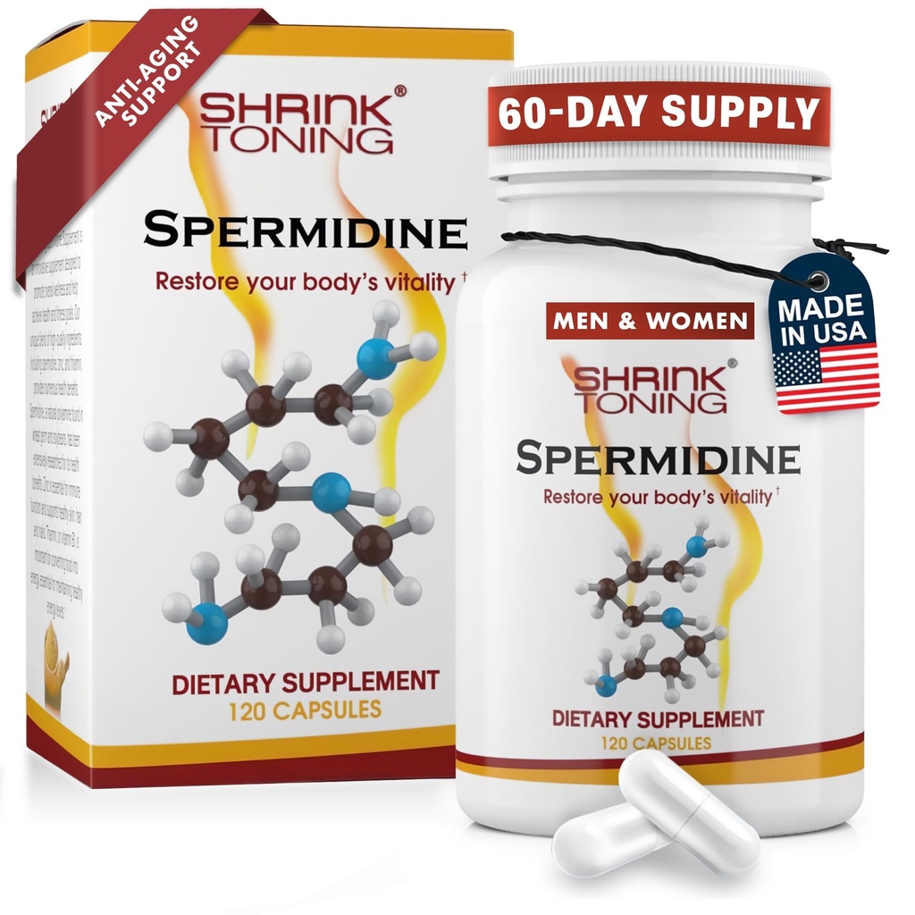 Shrink Spermidine Supplementen Huid- en anti-aging ondersteuning 