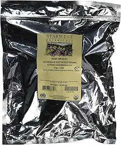 Starwest Botanicals Biologische Astragalus Wortel gesneden, 1 Pond