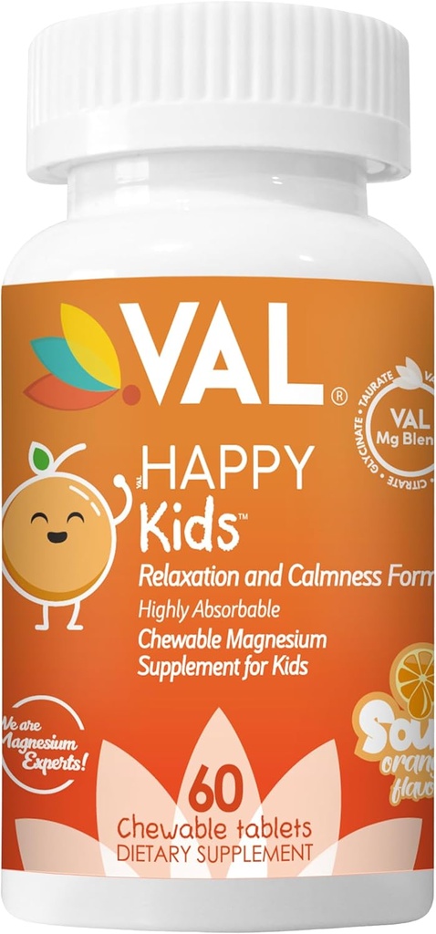 VAL Kids Magnesium Calm + Focus Formula 