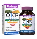 Bluebonnet Nutrition One for Men Whole Food Based Multiple, Daily Nutrition*, Non-GMO, Vegetarisch vriendelijk, Kosjer, Glutenvrij, Sojavrij, Dairy-Free, Iron Free, 30 plantaardige capsules, 30 porties