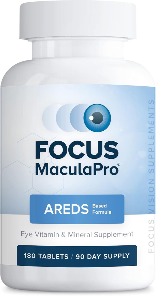 Focus MaculaPro - ARDES-Based Eye Vitamin-Mineral Supplement (180 ct. 90 Day Supply) ARDES-Based Vitaminen voor niet-rokers - ARDES-Based Supplementen