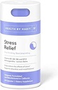Gezondheid door Habit Stress Relief Supplement (60 capsules) - Vitamine B, Zen, Citroen Balsem, Ondersteunt ontspanning, Goed Balance, Verminder Stress, Niet-GMO, Suikervrij (1 Pack)