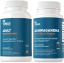 Dr. Tobias Adult Multivitamines en Ashwagandha Capsules, Ondersteuning van algehele Wellness & Balanced Energy & Resilience, Vegan, Non-GMO