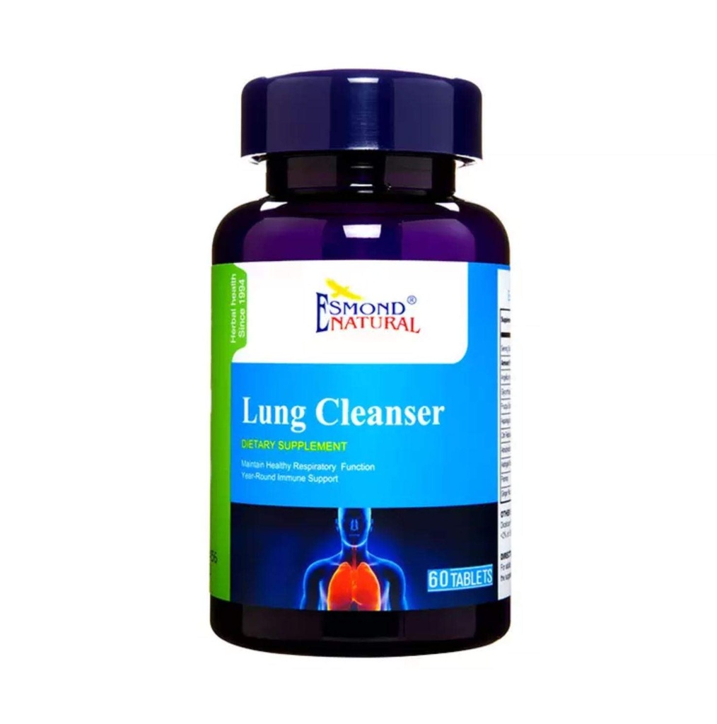 Lung Cleanser (Behoud van gezonde ademhaling functie), GMP, natuurlijk product Assn gecertificeerd, Made in USA - 60 Tablets