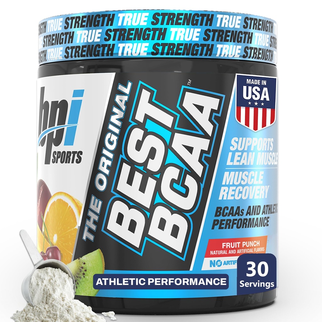 BPI Sport Beste BCAA Powder - Muscle Recovery Support - Vertakte keten Aminozuren Bouwblokken van Proteïne en Spier - Post Workout Recovery