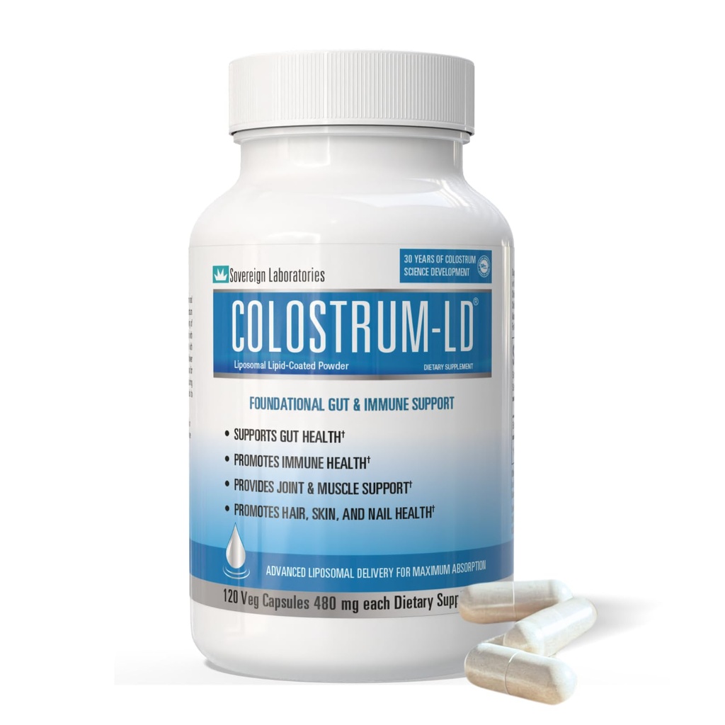 Colostrum-LD Colostrum Capsules - 120 Telling - Liposomale Levering