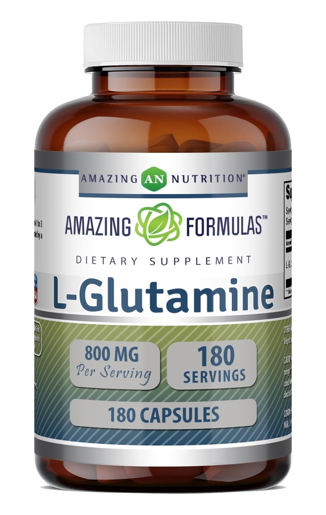 Verbazingwekkende Formules L-Glutamine Aminozuur Supplement 