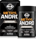PMD Methyl Andro Hardcore - Ondersteuning Testosteron voor Lean Muscle & Strength Gains-Weightlifting en workout Performance- Dietary Supplement (90 capsules)