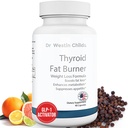 Dr. Westin Childs Thyroid Fat Burner - Snel optredende Thermogene gewichtsverlies supplement voor vrouwen met hypothyreoïdie, Hashimoto's & Hyperthyreoïdie voor waist trimmen, opgeblazen, 30 porties