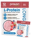 Prolon Longévité en poudre de protéines à base de plantes: Synthèse et réparation musculaires, Vieillissement en santé, Performance accrue: Vitamines, Sans gluten, Acides aminés, Antioxydants: 25g de protéines, 12 paquets