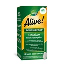 Nature's Way Alive! Calcium Max Absorptie, Plant Bron Calcium, Vitamine D3 & K2, Magnesium, Bone Support*, 60 tabletten (Verpakking mei Vary)