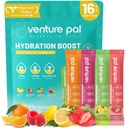 Venture Pal Sugar Free Electrolyte Powder Packets - Liquid Daily IV Drink Mix for Rapid Hydration & Party Recovery 5 Vitaminen & 7 Elektrolyten . Keto Friendly 