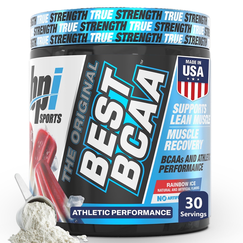 BPI Sport Beste BCAA Powder - Muscle Recovery Support - Vertakte keten Aminozuren Bouwblokken van Proteïne en Spier - Post Workout Recovery