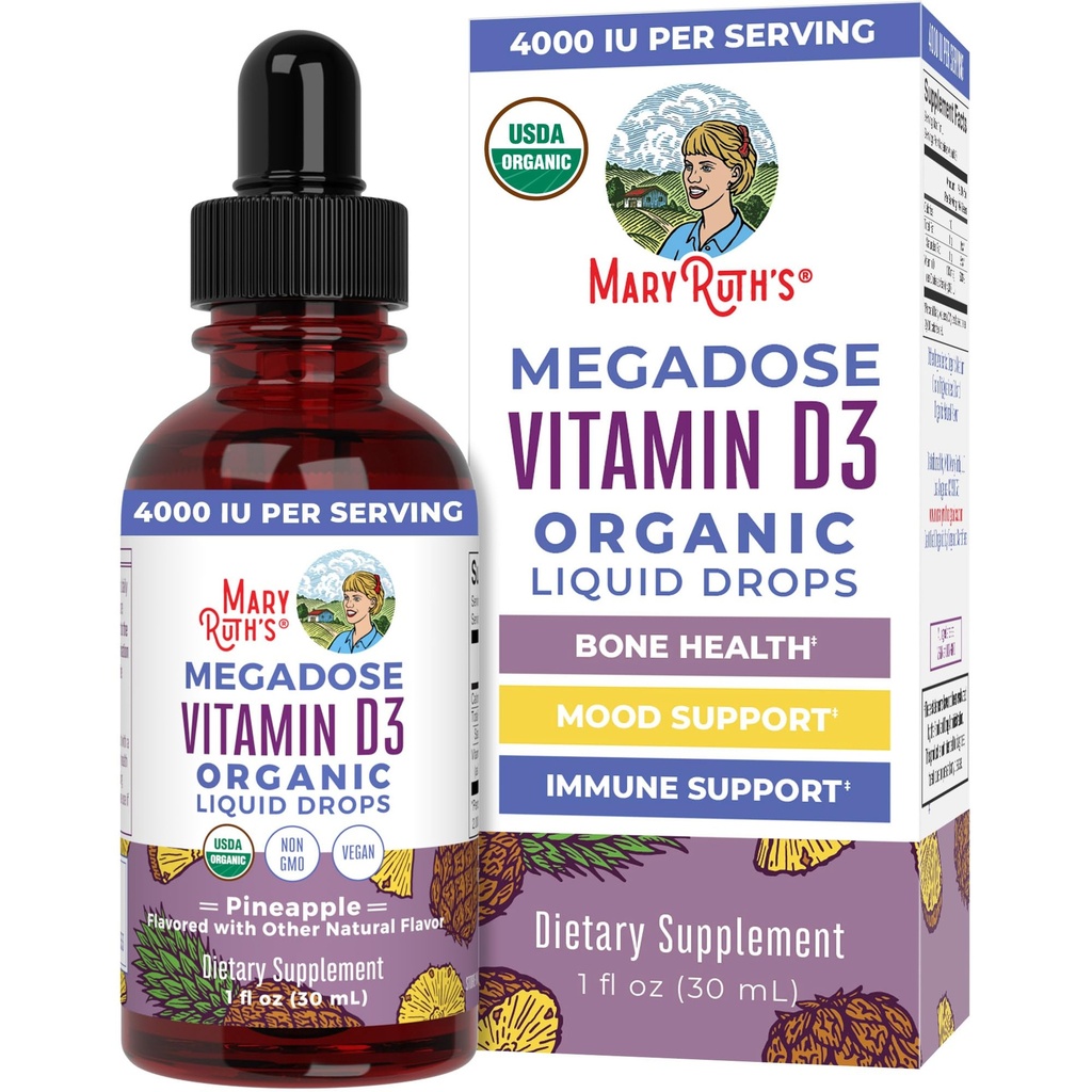 MARYRUTH'S Vitamine D3 Liquid Drops 