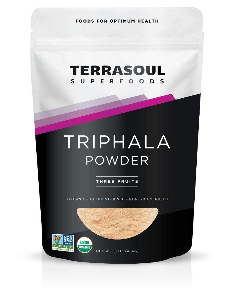Terrasoul Superfoods Bio Triphala poudre -1 livre