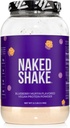 Naked Shake - Blueberry Muffin Protein Powder - Flavored Plant Based Protein from US & Canadian Farms with MCT Oil, Gluten-Free, Soy-Free, No GMOs or Artificial Sweeteners - 30 Servings