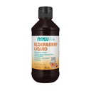 MAINTENANT Suppléments, Liquid Elderberry for Kids with Zinc and Astragalus, Immune Support*, 8-Ounce, emballage peut varier