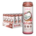 MITRA-9 Botanische Dranken - Kokos Lychee Sparkling Kava Drink met Kava Wortel Extract - Mood Enhancer - Planten gebaseerd - bevordert natuurlijke rust en helderheid (12 Fl. Oz) (24)