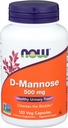 Nourriture D-Mannose, 120 capsules 500 mg (paquet de 3)