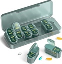 Pillen Organisator 2 keer per dag, Am & Pm Pillen Organisator 7 dagen, Meicine Pillen Organizer, Pill Box 7 dag, Weekly Pillen Organizer voor Reizen, Vitaminen, Visolie, Supplementen