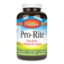 Carlson - Pro-Rite, Free-Form L-Proline & L-Lysine, Health, Joint Support & Collageen Formation, 200 capsules