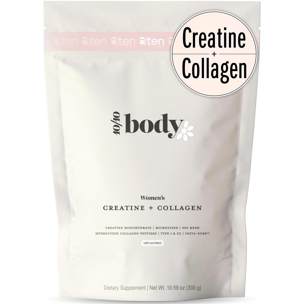 Nieuw - Creatine + Collageen voor vrouwen 