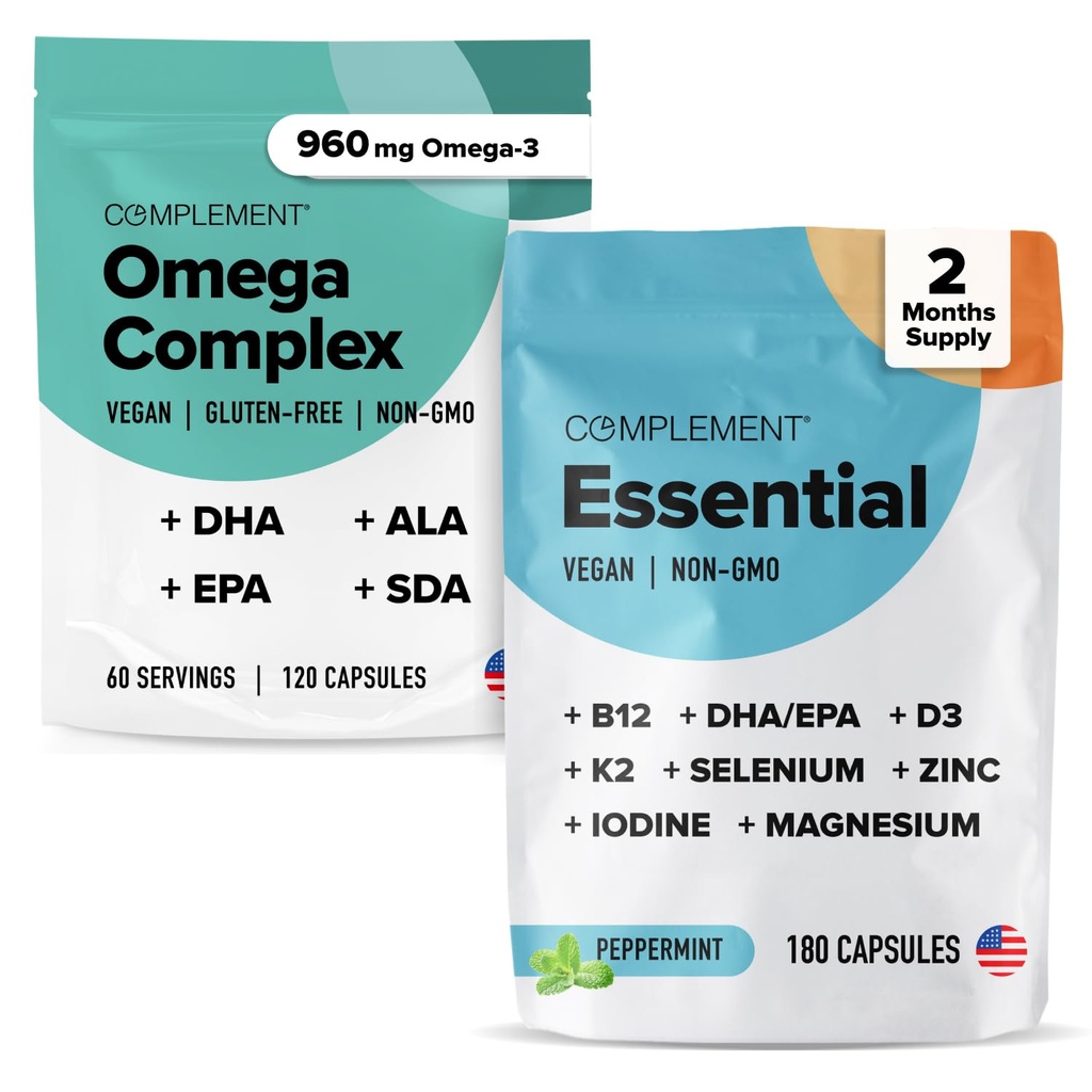 Complement Omega Complex & Essential Multivitamine Bundle 