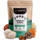 Longevity Botanicals Super Six Biologische Paddestoel Blend 100g 