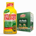Vitamine Energie B12 11.000% Extra sterkte Energie Shot Mango 24 Pack, 260mg Natural Cafeine, B12 & B6, Nootrope Focus, Vitality, Zero Sugar, Gluten-Free, Vegan, Kosher, 1,93 fl oz