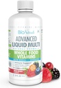 Bio Naturals Liquid Whole Food Multivitamine voor mannen en vrouwen met meer dan 100 ingrediënten - Superfoods, Omega's, Biologische Extracten - 100% Vegan - 32 oz