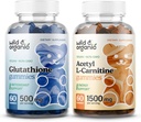 Wild & Organic L-Glutathione Gummies & L-Carnitine Gummies 60 Tel.